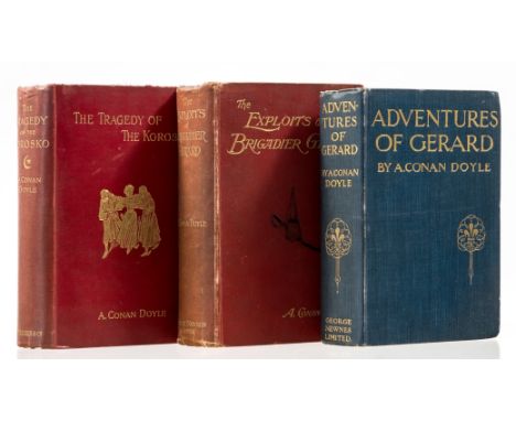 NO RESERVE Doyle (Sir Arthur Conan) Adventures of Gerard, 16 plates, [1903]; The Exploits of the Brigadier Gerard, 8pp. publi