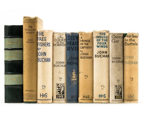 Buchan (John) Greenmantle, cloth lightly bumped and frayed at spine ends, spine lightly faded, preserved in modern morocco-ba