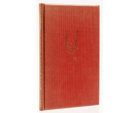 Waugh (Evelyn) Love Among Ruins, number 90 of 350 copies signed by the author, illustrations, original red buckram, decorated
