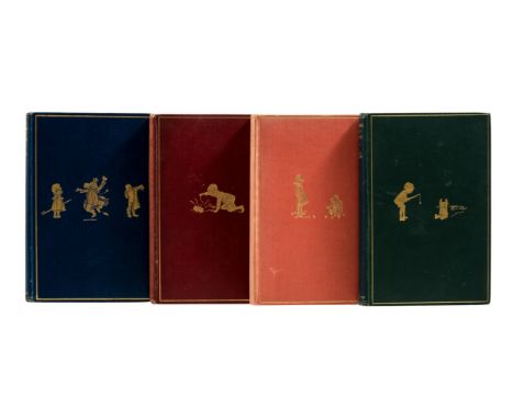 Milne (A. A.) [The Christopher Robin Books], 4 vol., comprising When We Were Very Young, second edition, embossed ownership s