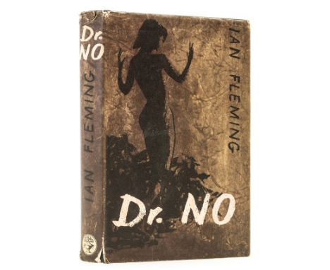 Fleming (Ian) Dr. No, first edition, soiling to endpapers, original second state boards with silhouette, dust-jacket, flaps f