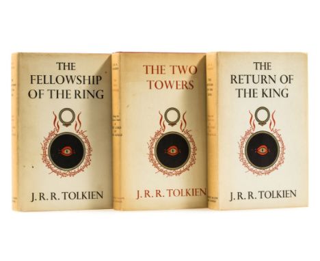 Tolkien (J.R.R.) The Lord of the Rings, 3 vol., comprising The Fellowship of the Ring, fifteenth impression, 1966; The Two To
