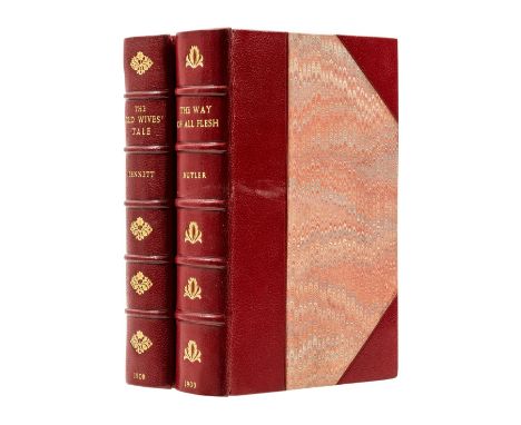 Butler (Samuel) The Way of All Flesh, 1903 § Bennett (Arnold) The Old Wives' Tale,1908, first editions, near-uniform red half
