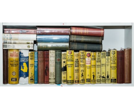 NO RESERVE Orczy (Baroness) The Elusive Pimpernel, endpapers torn out, half-title and first few pages spotted, cloth spine fa