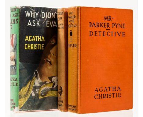 Christie (Agatha) Mr. Parker Pyne Detective, first American edition, New York, 1934; Crooked House, first edition, bookseller