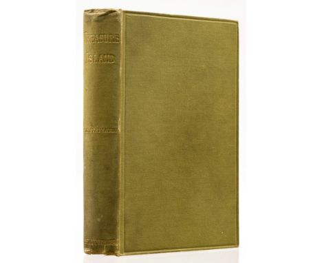 Stevenson (Robert Louis) Treasure Island, second edition, frontispiece, tissue-guard, 8pp. publisher's adverts at end (uncut)