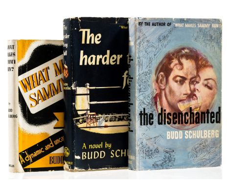 Schulberg (Budd) What Makes Sammy Run?, later printing, signed presentation inscription from the author on title, jacket pric