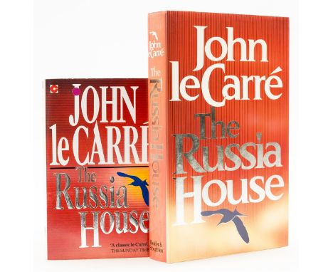 Le Carré (John) The Russia House, first edition, double- signed by the author  "John Le Carré" on title, additionally signed 