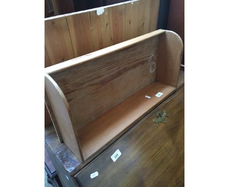 A pine drawer/shelf 