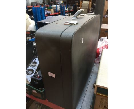 A vintage suitcase 