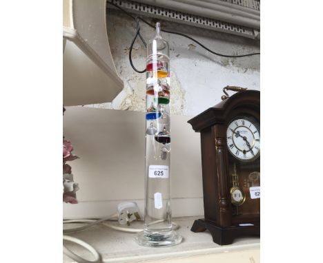 A Galileo thermometer approx 43 cm high 