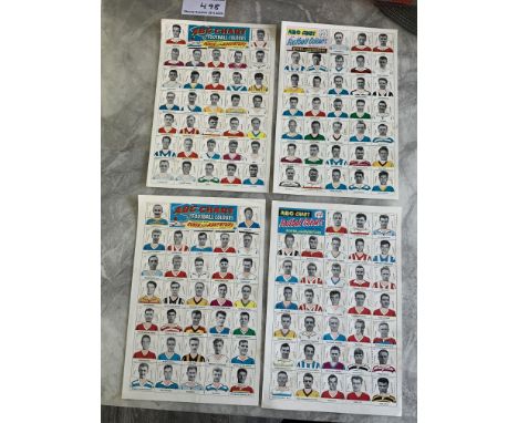 A + BC Chart Of Football Colours Complete Card Set: Rover/Adventure 1961 complete set of 130 teams. Nearly all football with 