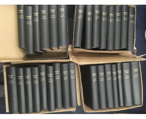 Soccer Star Magazine Complete Bound Volume Collection: From the first copy of 20 9 1952 to the last one on 19 6 1970. Started