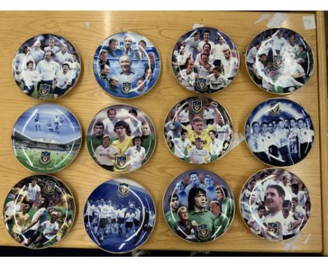 Tottenham Football Plate Collection: Pristine collection of 12 plates from the Danbury Mint series. Decorative plates cover s