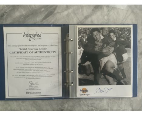 Autographed Editions Signed Sports Card Collection: From the reputable Autographed Editions series depicting a sportsperson w