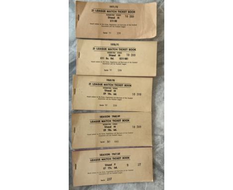 Manchester United Complete Football Season Ticket Collection: Complete run in different styles from the famous season of 67/6