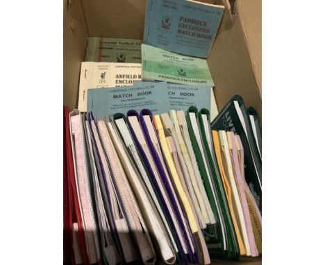 Liverpool Football Tickets: 37 season tickets from 73/74 and then a near complete run from 86/87 to 98/99 with some duplicati
