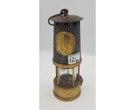 Vintage miners lamp, Protector Lamp &amp; Lightening Co Ltd Type S L. 