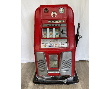 Mills Bell-O-Matic Hi Top Slot Machine. In Great Working Condition