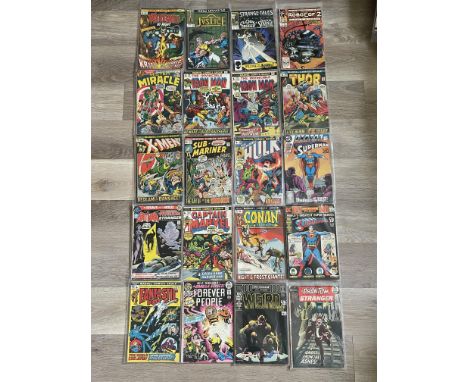 Fantastic collection of original vintage DC comics and others, all in covers and have been kept in extremely good condition