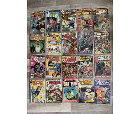 Fantastic collection of original vintage DC comics and others, all in covers and have been kept in extremely good condition