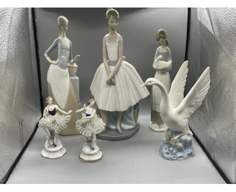 Four NAO Figurines and two other