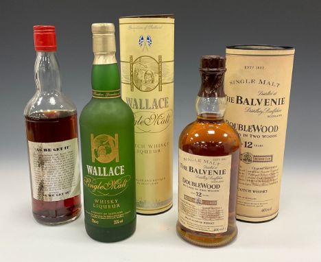 Whisky - The Balvenie 12 year old Doublewood single malt Scotch Whisky, 70cl, 40% vol, card tube; As We Get It, Highland malt
