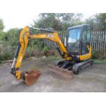 2013 JCB 8026 CTS Mini Digger with 580mm wide bucket 2822.8 hrs