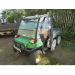 2014 John Deere Six Wheel (4X2) Gator with Cab and White Lining Equipment YY63 PKA.