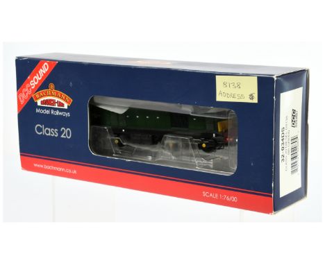 Bachmann 32-043DS BR Class 20 Diesel Locomotive "D8138" with DCC sound. Condition is Excellent Plus to Near Mint in Good to G