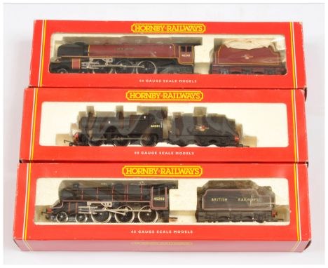 Hornby (GB) a group of BR Steam Locomotives to include R2066 0-6-0 BR Fowler Steam Locomotive No.44331 and others (see photo)