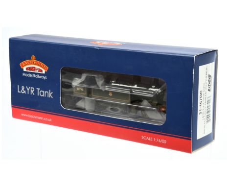 Bachmann 31-167DC 2-4-2 L&amp;YR Tank Locomotive No.50795 (Weathered) with DCC on board. Condition is Near Mint in Good box a