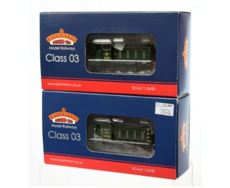 Bachmann a pair of BR Diesel Locomotives comprising of 31-364 0-6-0 BR 03 Class Diesel Locomotive "D2383" and 31-360 0-6-0 BR