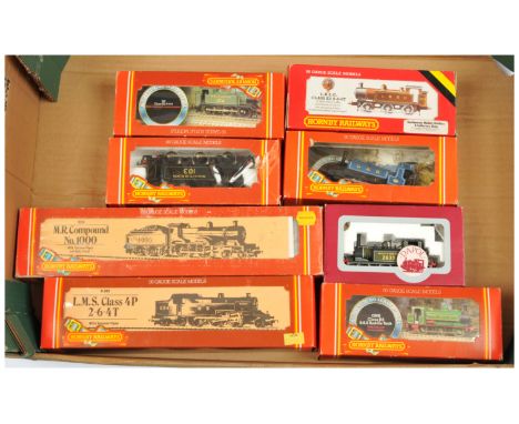 Hornby (GB) a group of Steam Locomotives to include R396 0-6-0 GNR Class J13 Saddle Tank Loco "1247" and others (see photo). 