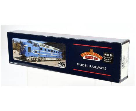 Bachmann OO Gauge 32-520 Co-Co light blue livery prototype Deltic Diesel Loco produced exclusively for the National Railway M