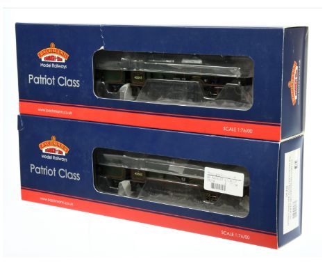 Bachmann pair of BR Patriot Class Steam Locomotives comprising of 31-211 4-6-0 BR Patriot Class Steam Locomotive No. 45543 "H