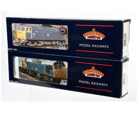 Bachmann pair of Diesel Locomotives comprising of 32-405 Class 25/3 Bo-Bo Diesel Locomotive "D7646" and 32-800 Class 47 Diese
