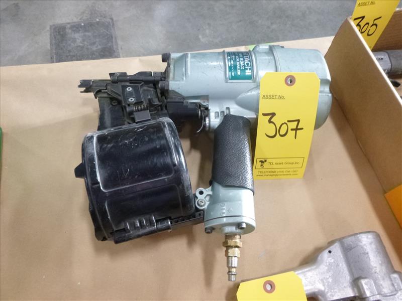 Hitachi Pneumatic Coil Nailer, Mod. NV83A2