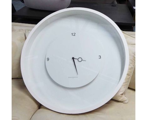 DIAMANTINI &amp; DOMENIGONI BIG TIME WALL CLOCK, by Pascal Tarabay, 90cm diam. (slight faults)