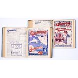 Champion (1922-23) 27-52. With (1923-24) 79-104. In two bound volumes [fn/vfn] (52)
