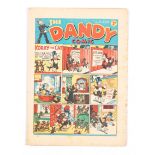 Dandy 41 (1938). Bright cover, clean, cream pages. Some small cover overhang wear [fn-]
