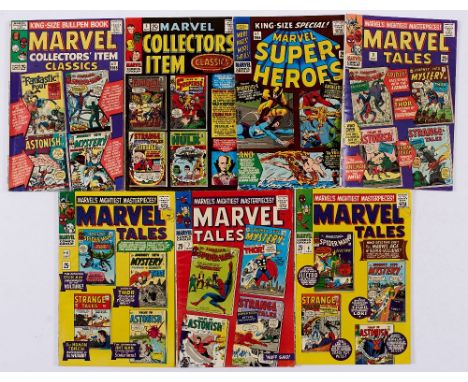 Marvel Collectors' Item Classics (1965) 1, 5, Marvel Super-Heroes 1 (1966), Marvel Tales 3, 4, 6, 7 [vg/fn] (7). No Reserve