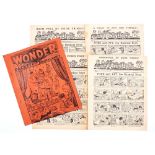 The Wonder Packet of English Comics (1939 A. Soloway). Containing Comic Adventures 1-4, The Wrap