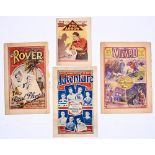 D.C. Thomson firsts: Adventure 1 (1921), Rover 1 (1922), Wizard 1 (1922), Red Arrow 1 (1932).