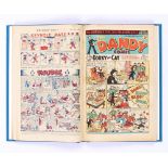 Dandy (1948) 360-385. Complete year, published fortnightly. In bound volume. Danny Longlegs and