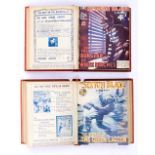 Sexton Blake Library (1927) 89-100 and (1928) 161-172. In two bound volumes. Publisher's file