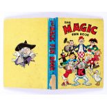 Magic Fun Book 2 (1942). Koko supports his Magic characters. Bright boards and spine with 2 ins