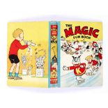 Magic Fun Book 1 (1941) Koko leads his Magic Fun skaters. Peter Piper back board illustration by