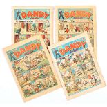 Dandy (1940) 110, 112, 143, 156. Propaganda war issues [gd-/gd] (4). No Reserve