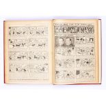 Film Fun (Jul-Dec 1936) 859-884. In half-year bound volume. Publisher's file copies. Laurel & Hardy,